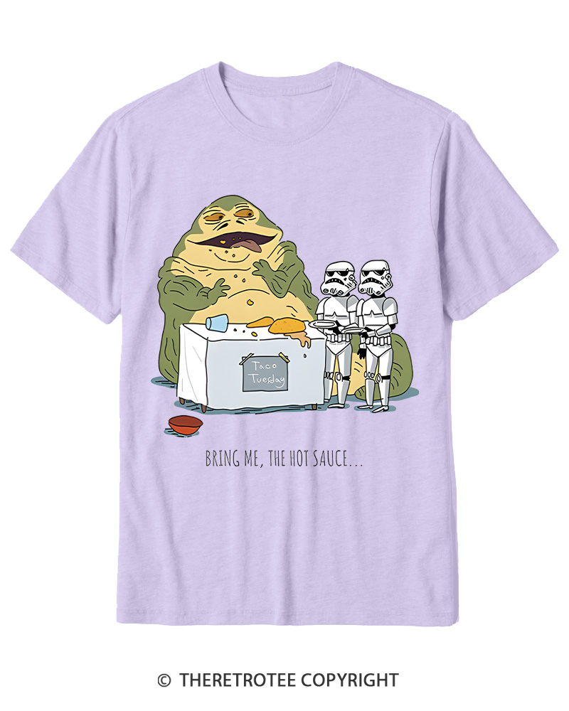 TheRetroTee Hot Sauce 1980s Cotton T-Shirt
