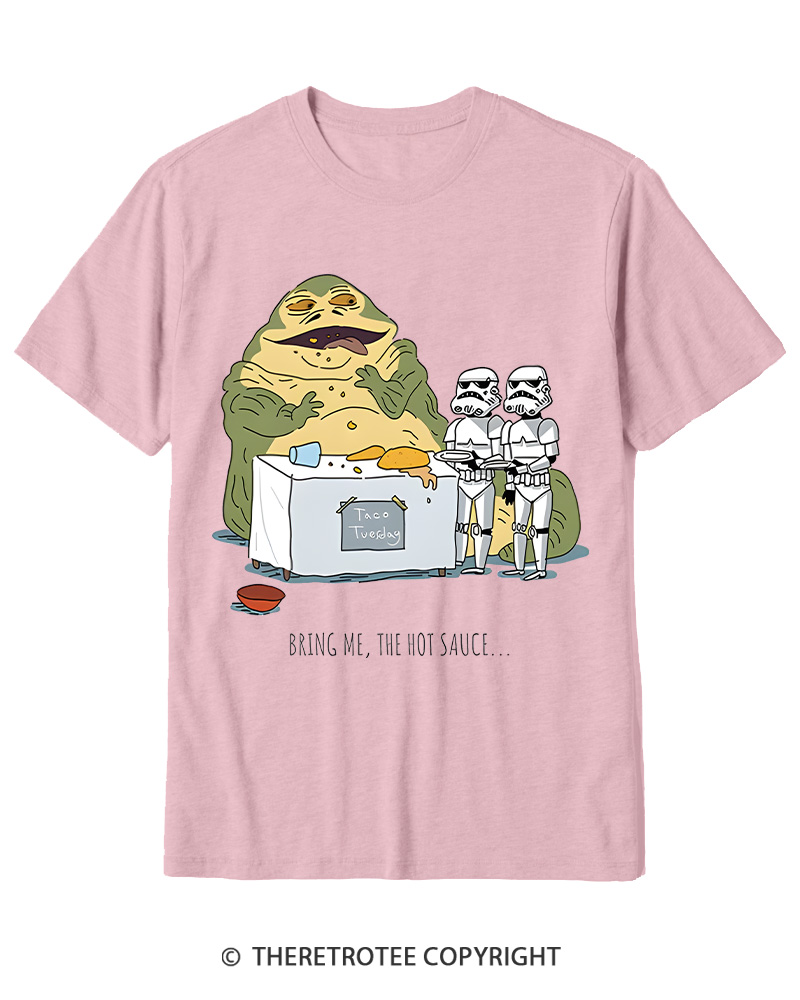 TheRetroTee Hot Sauce 1980s Cotton T-Shirt