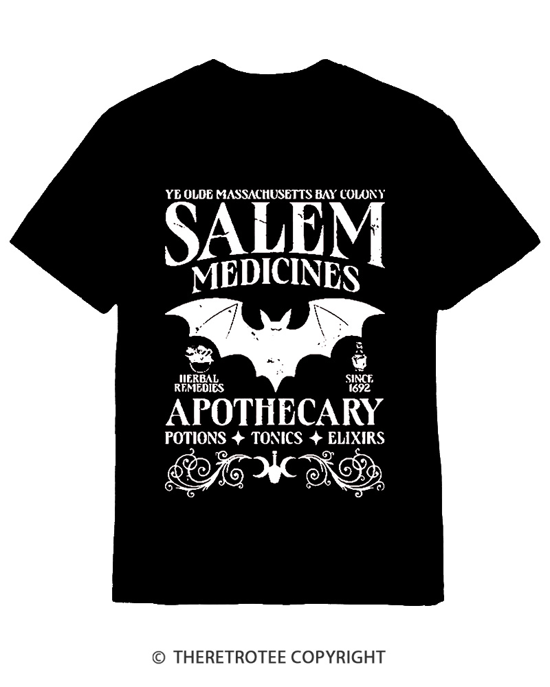 TheRetroTee Apothecary Cotton T-Shirt