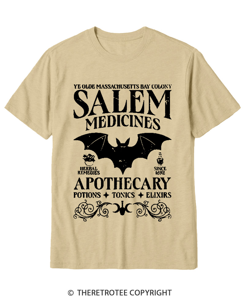 TheRetroTee Apothecary Cotton T-Shirt