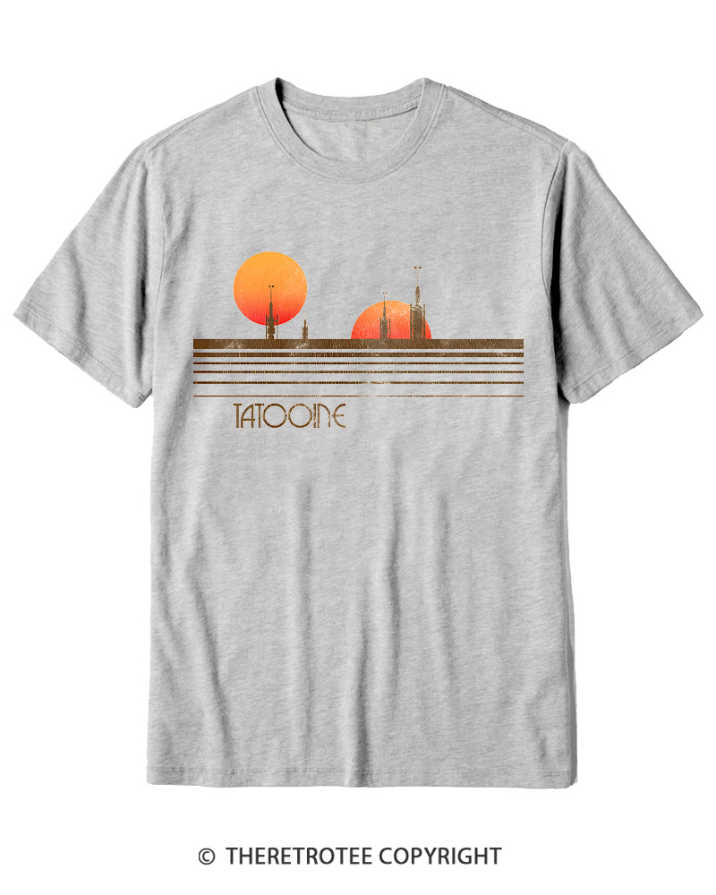 TheRetroTee Galaxy 1980s Cotton T-Shirt