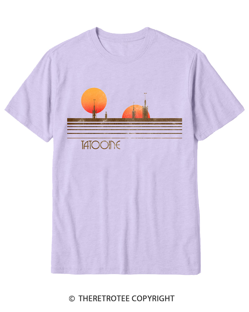 TheRetroTee Galaxy 1980s Cotton T-Shirt