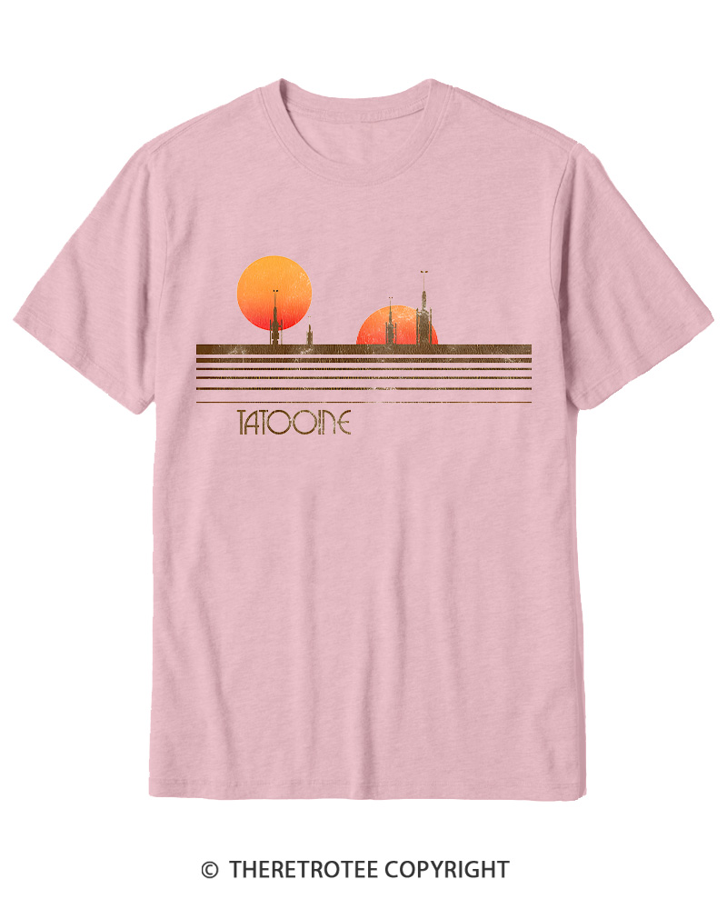 TheRetroTee Galaxy 1980s Cotton T-Shirt