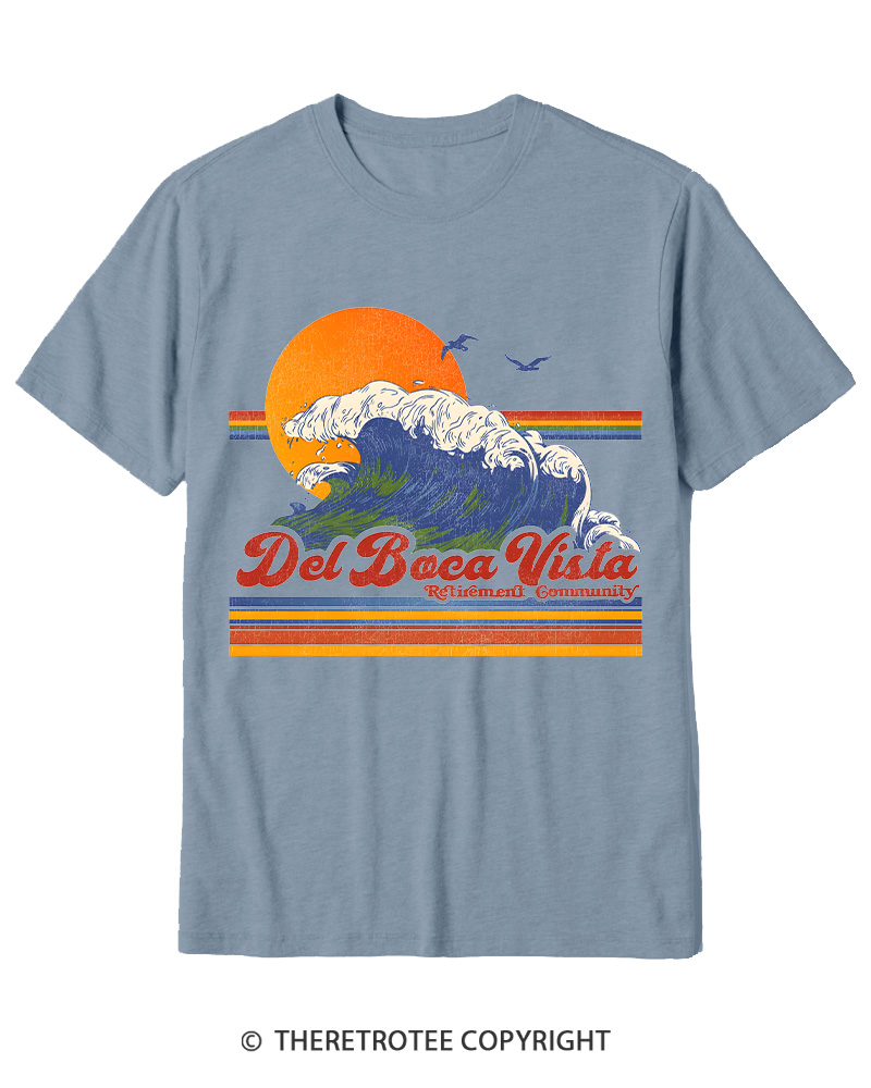 TheRetroTee Del Boca Vista 1990s Cotton T-Shirt