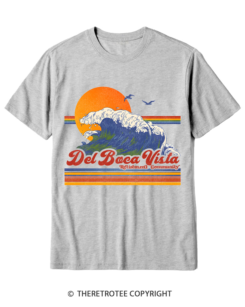 TheRetroTee Del Boca Vista 1990s Cotton T-Shirt