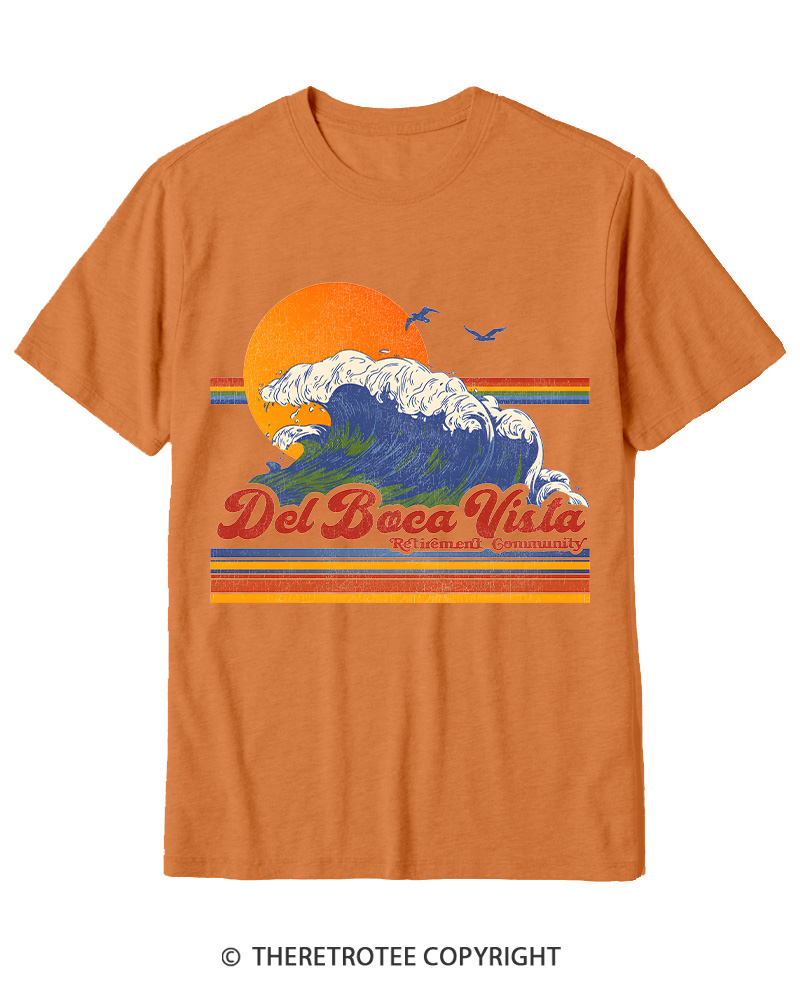 TheRetroTee Del Boca Vista 1990s Cotton T-Shirt