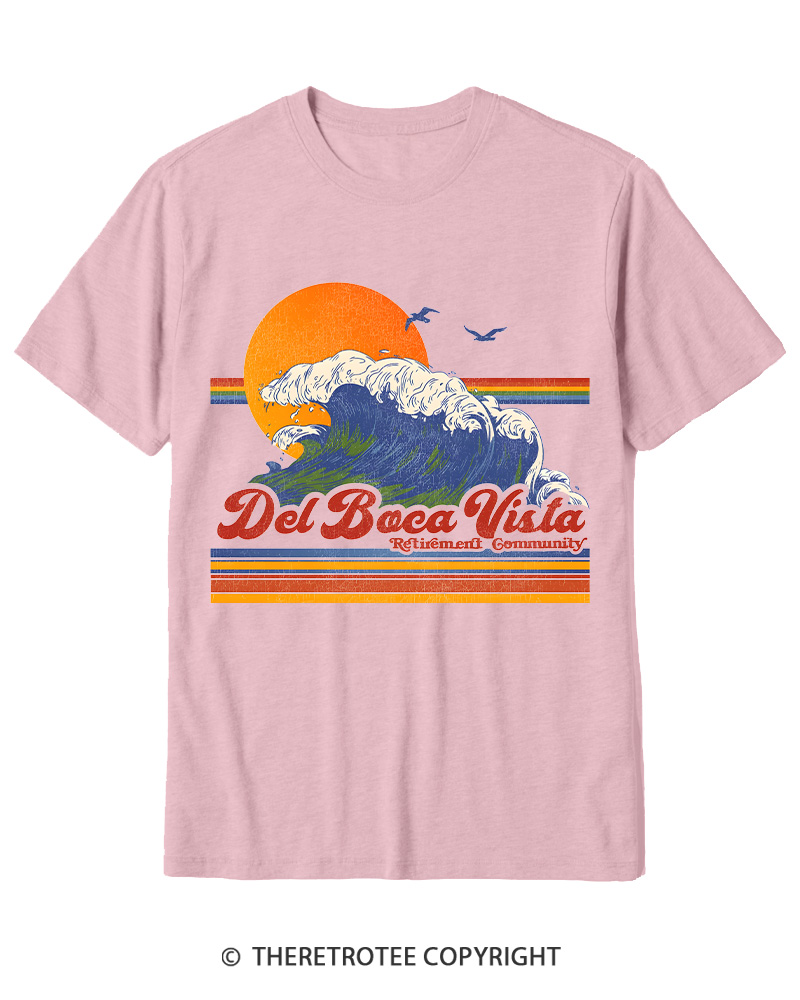 TheRetroTee Del Boca Vista 1990s Cotton T-Shirt