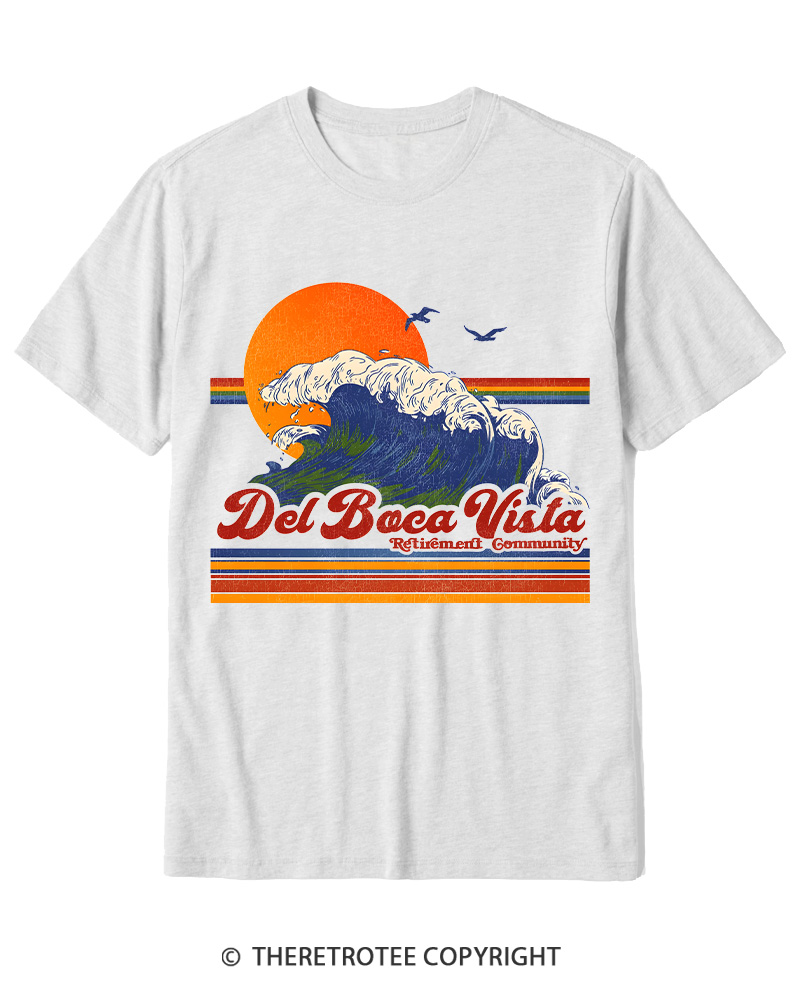 TheRetroTee Del Boca Vista 1990s Cotton T-Shirt
