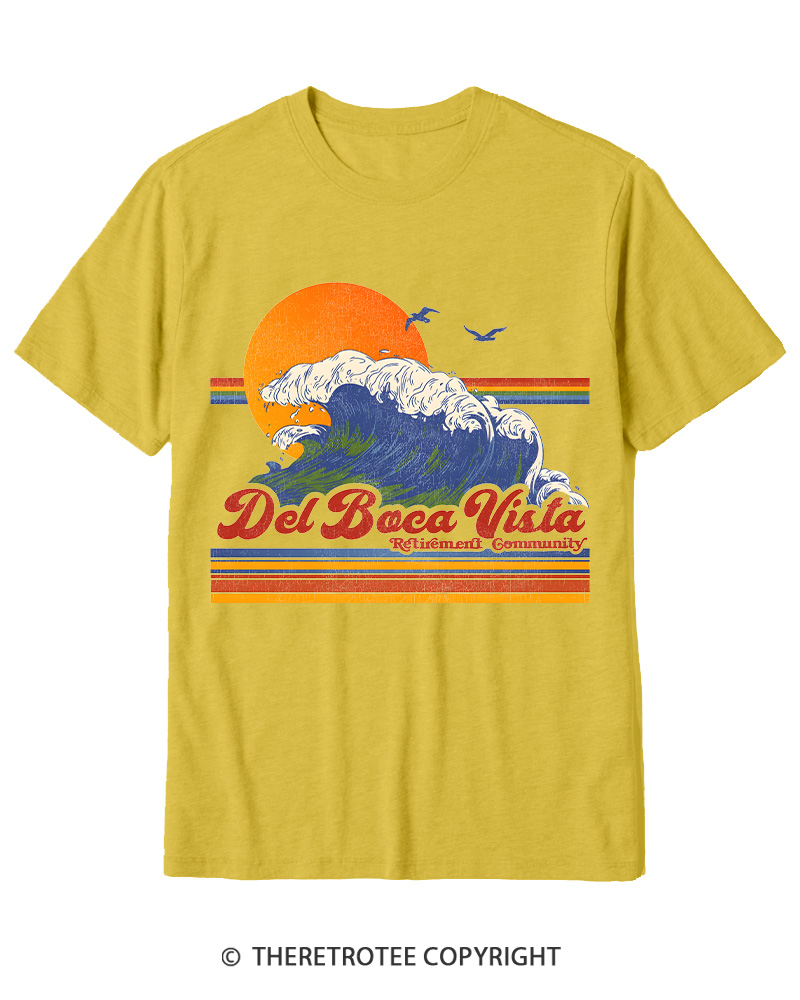 TheRetroTee Del Boca Vista 1990s Cotton T-Shirt