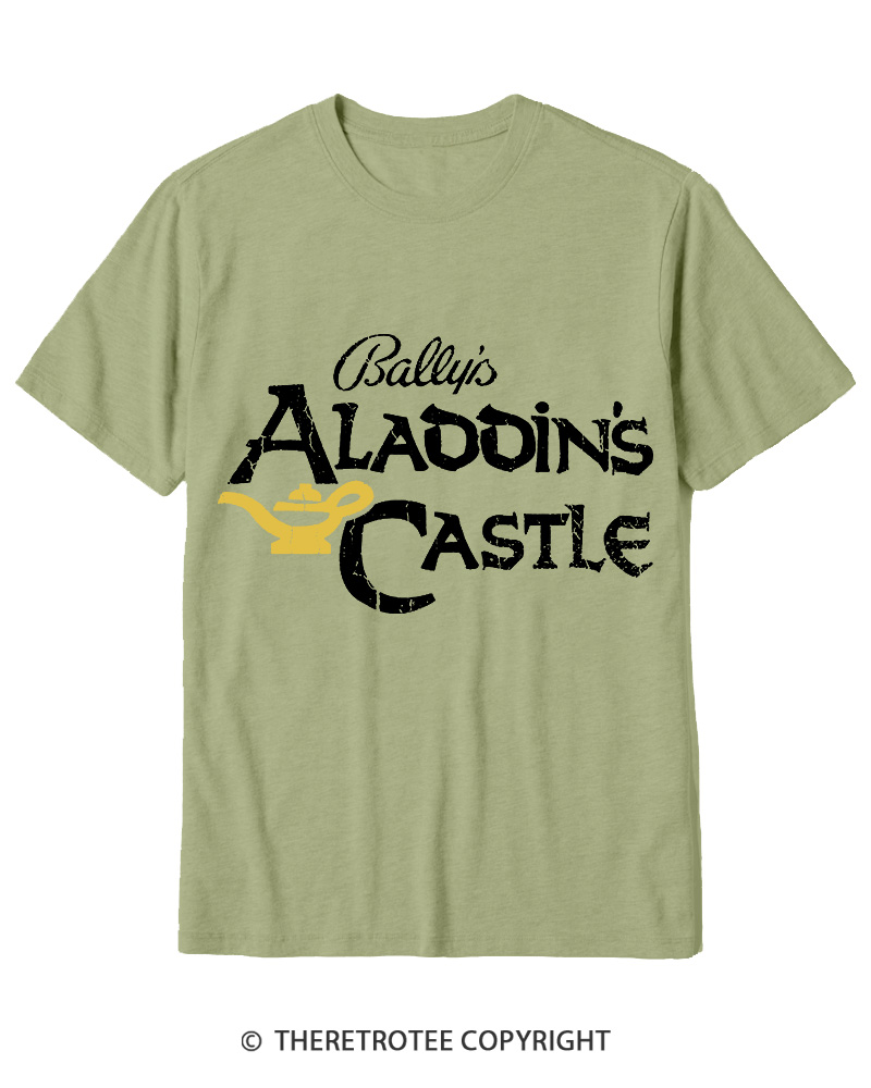 TheRetroTee Aladdin's Castle 1980s Cotton T-Shirt