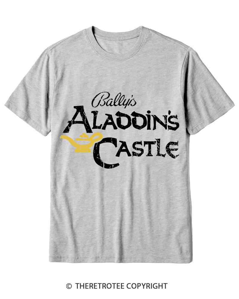 TheRetroTee Aladdin's Castle 1980s Cotton T-Shirt