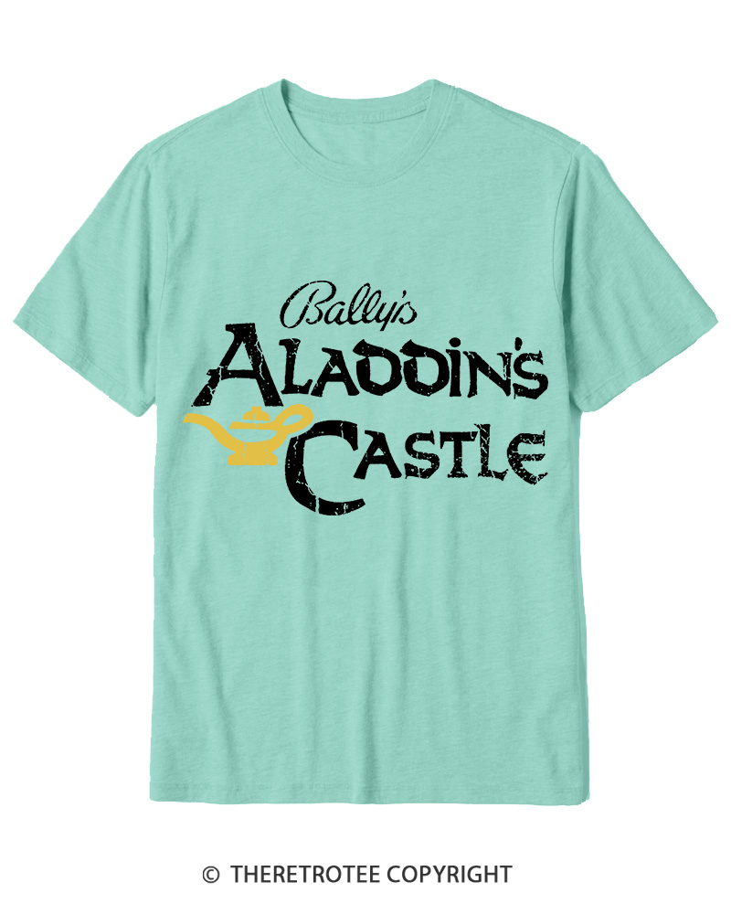 TheRetroTee Aladdin's Castle 1980s Cotton T-Shirt