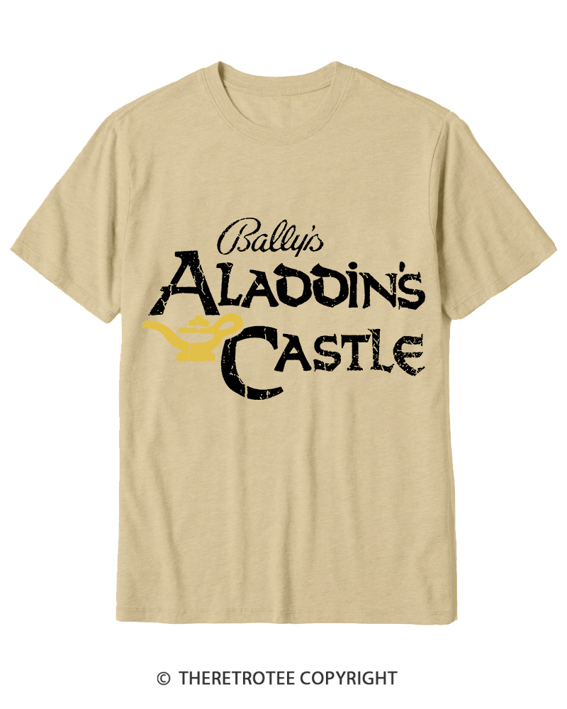TheRetroTee Aladdin's Castle 1980s Cotton T-Shirt