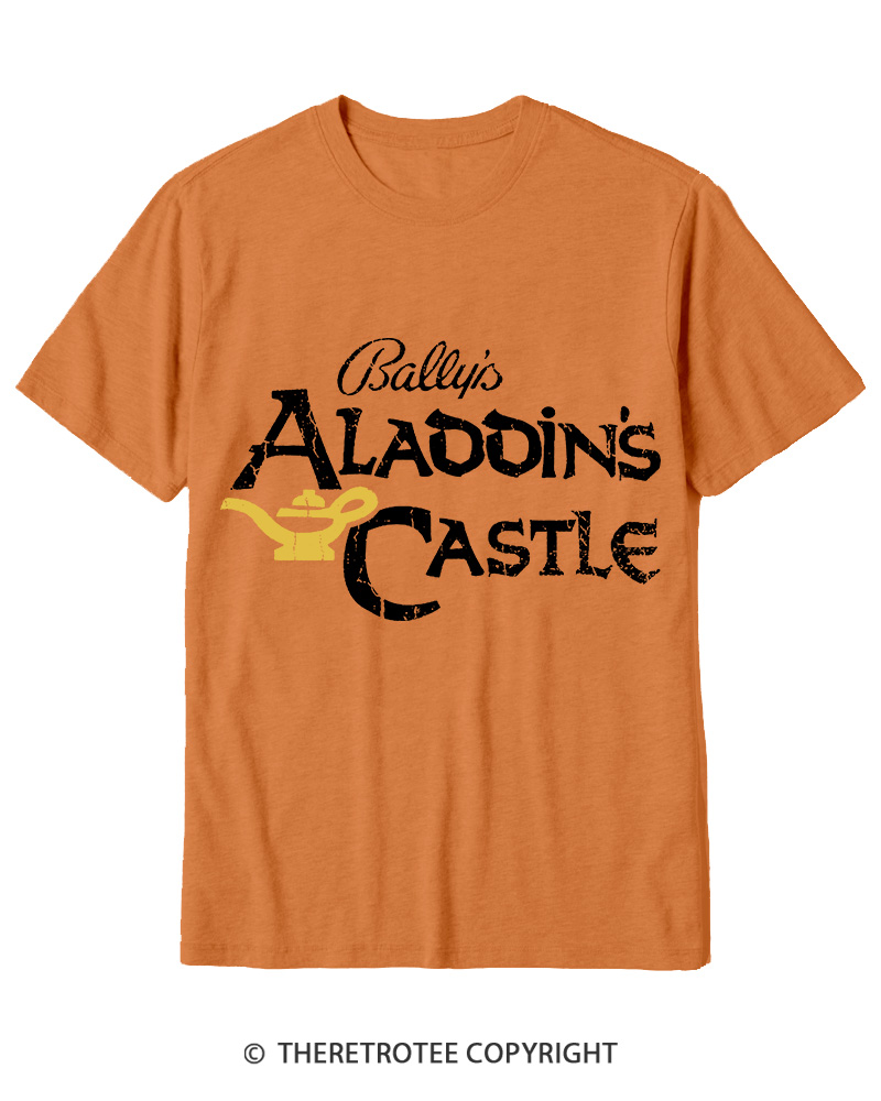 TheRetroTee Aladdin's Castle 1980s Cotton T-Shirt