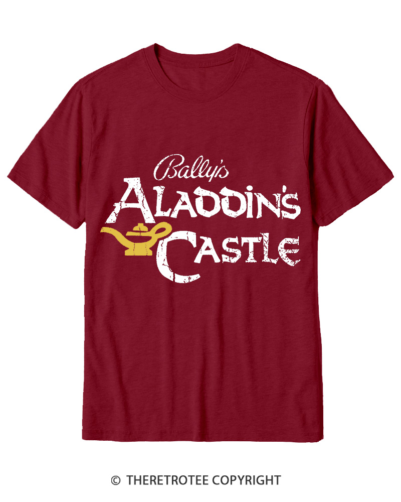 TheRetroTee Aladdin's Castle 1980s Cotton T-Shirt