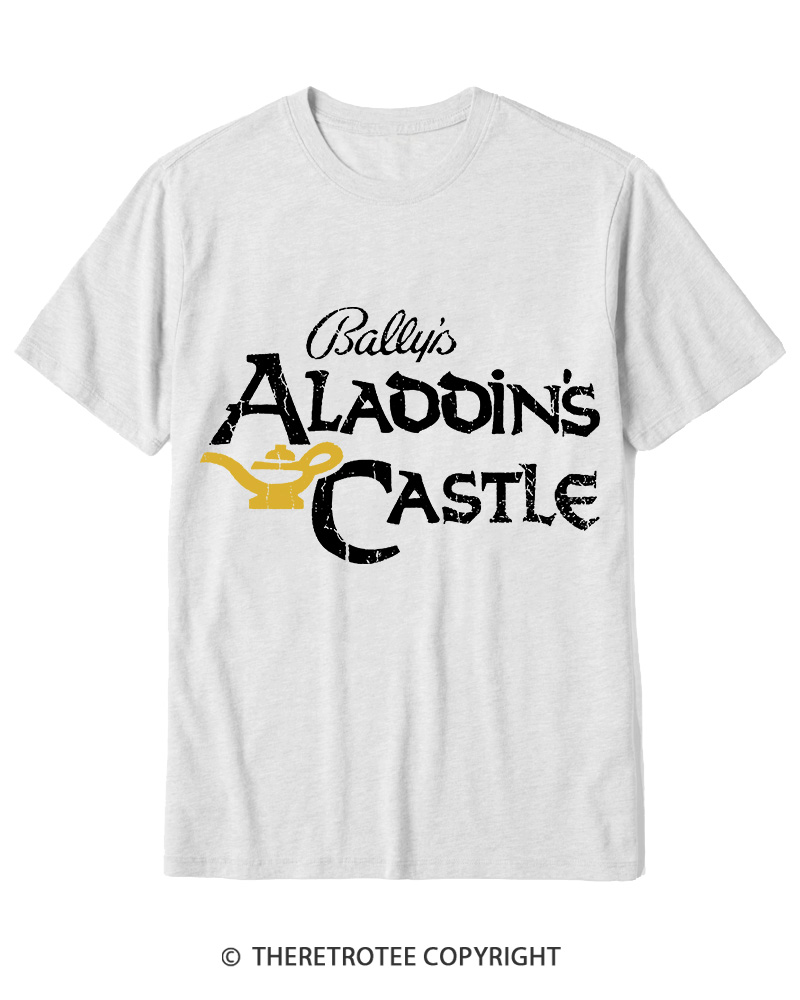 TheRetroTee Aladdin's Castle 1980s Cotton T-Shirt