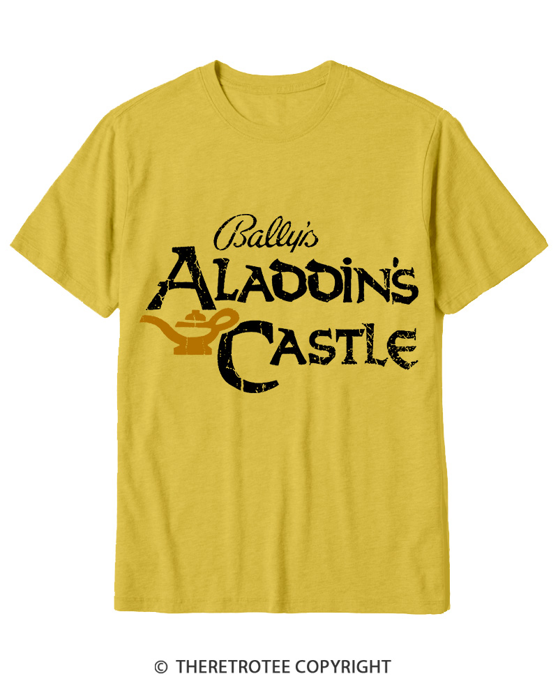 TheRetroTee Aladdin's Castle 1980s Cotton T-Shirt