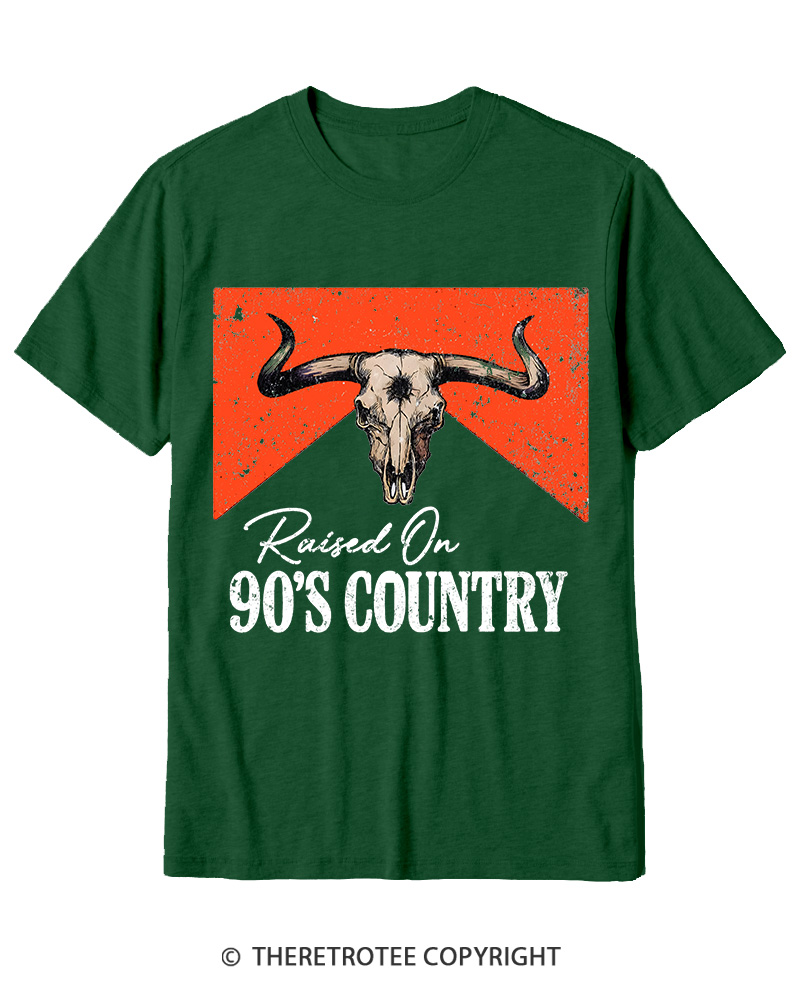 TheRetroTee Raised on 1990s Cotton T-Shirt