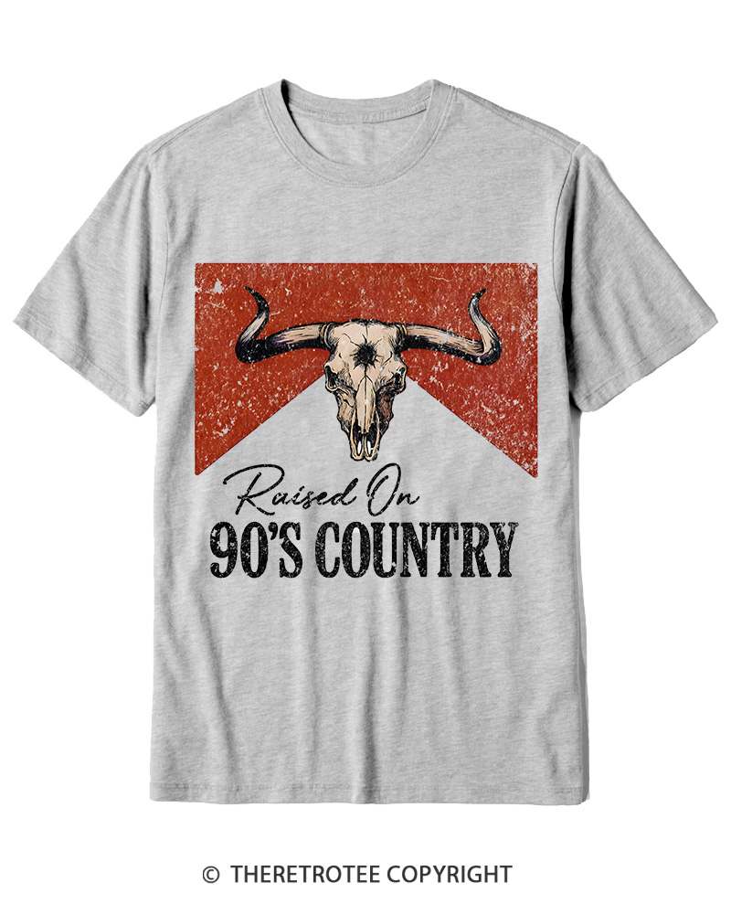 TheRetroTee Raised on 1990s Cotton T-Shirt