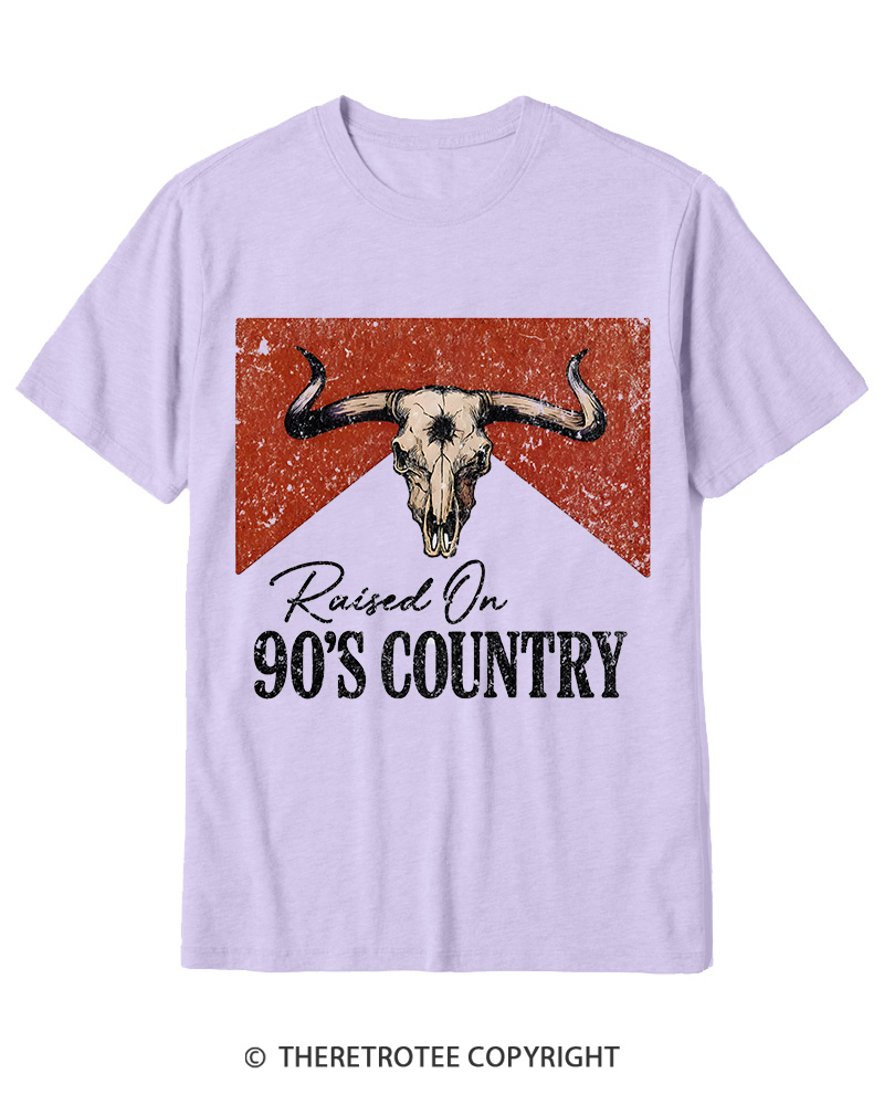 TheRetroTee Raised on 1990s Cotton T-Shirt