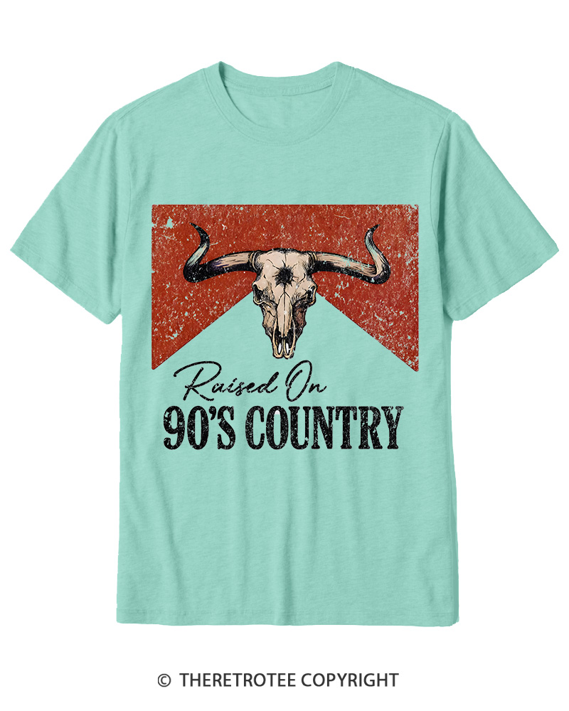 TheRetroTee Raised on 1990s Cotton T-Shirt