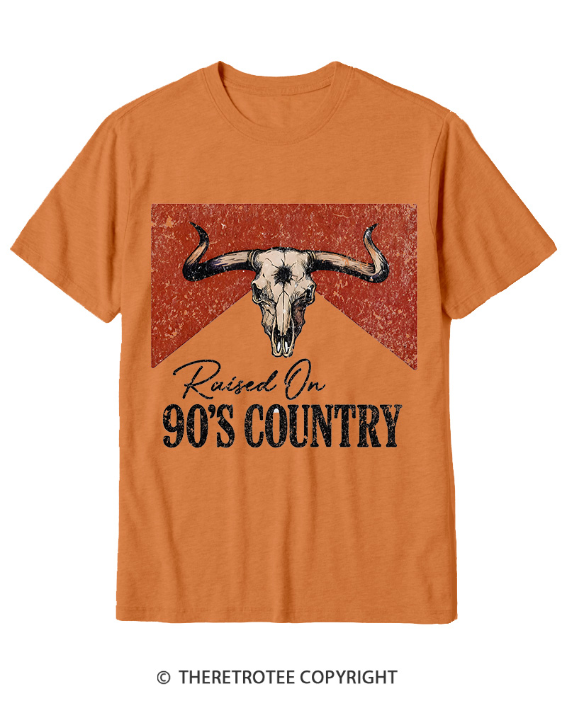 TheRetroTee Raised on 1990s Cotton T-Shirt