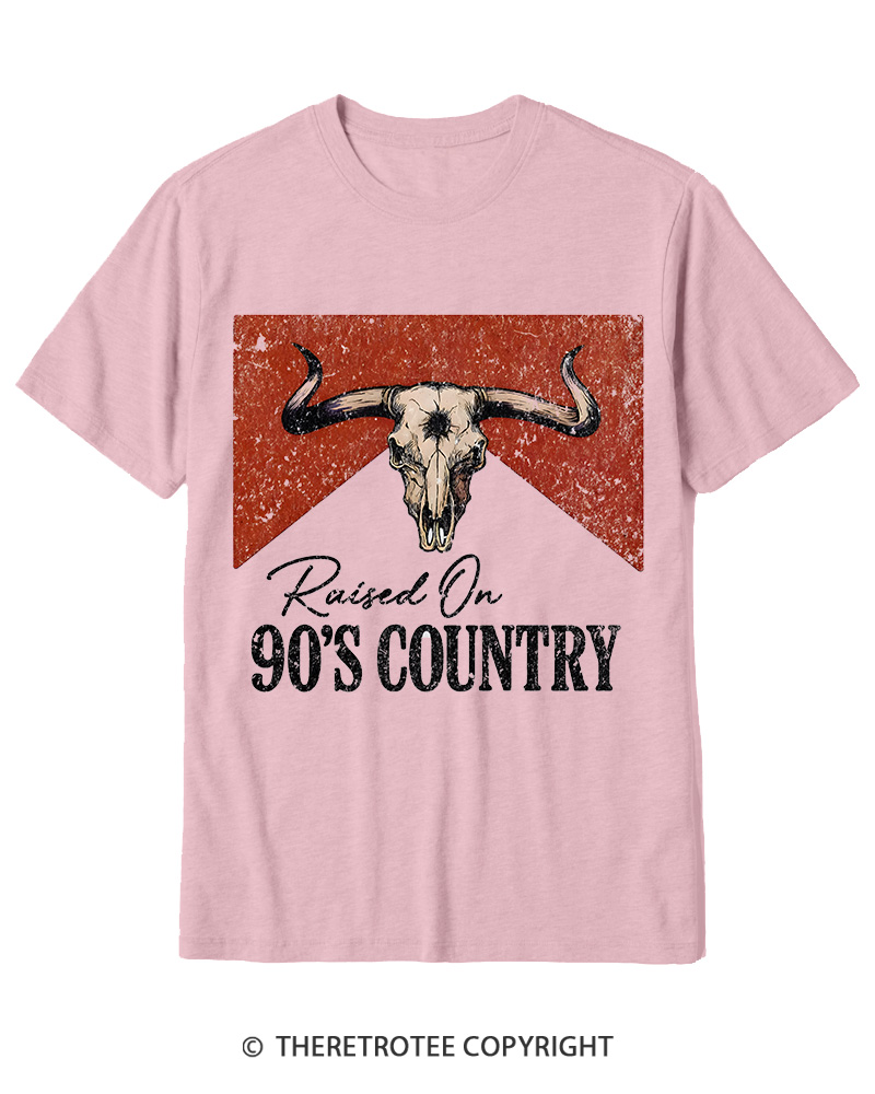 TheRetroTee Raised on 1990s Cotton T-Shirt