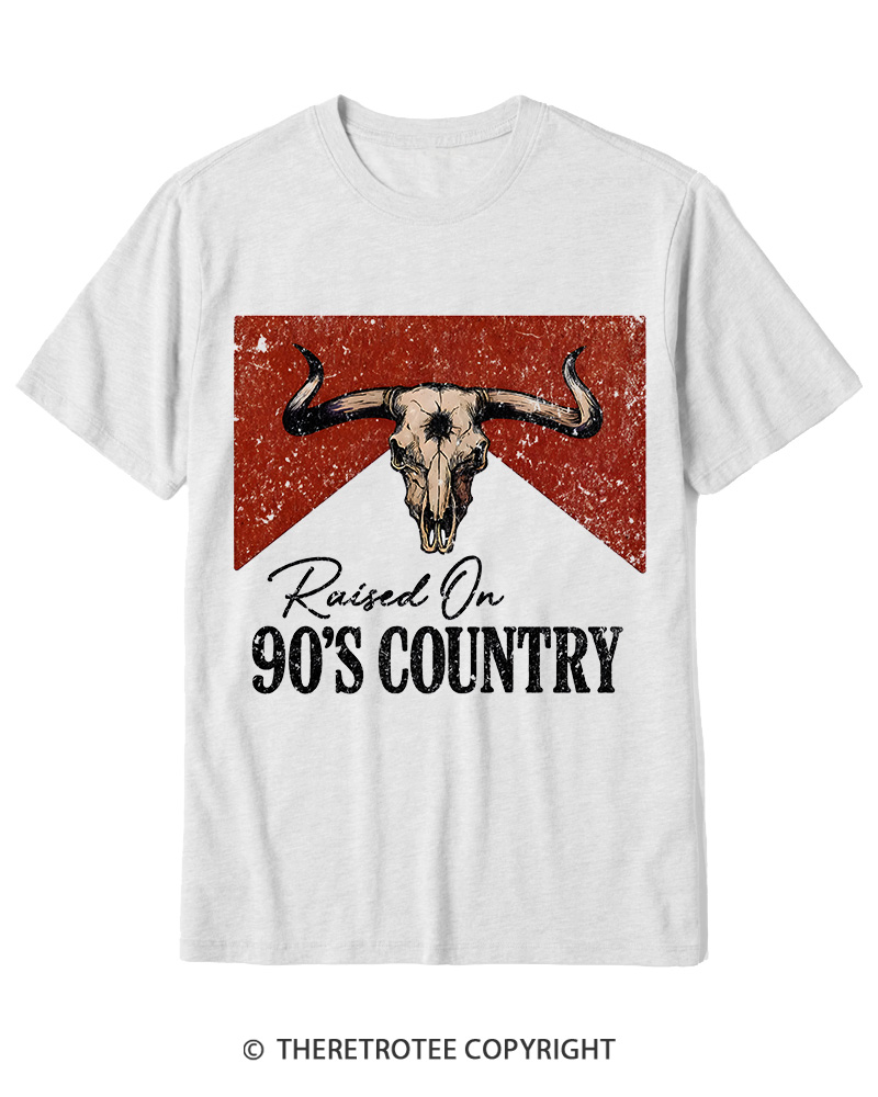 TheRetroTee Raised on 1990s Cotton T-Shirt