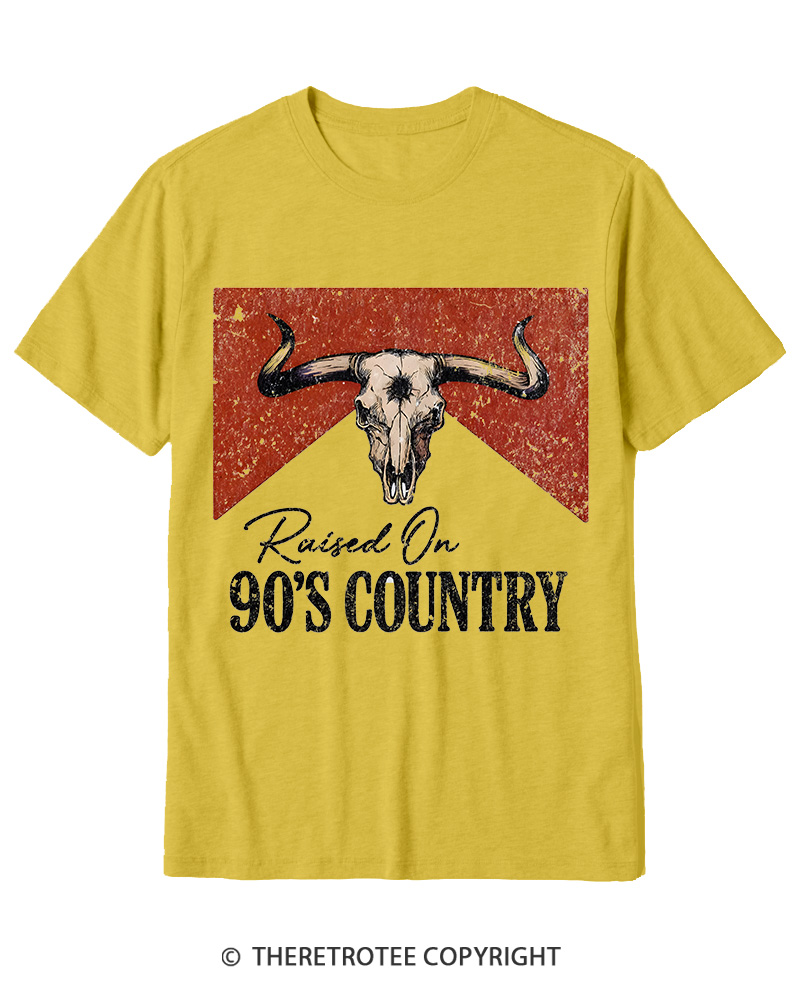 TheRetroTee Raised on 1990s Cotton T-Shirt