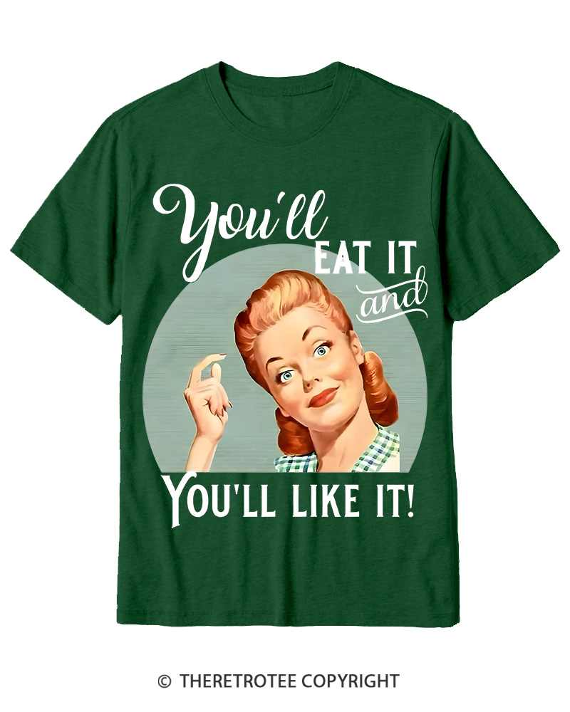 TheRetroTee You'll Like It 1950s Cotton T-Shirt