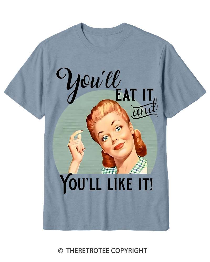 TheRetroTee You'll Like It 1950s Cotton T-Shirt