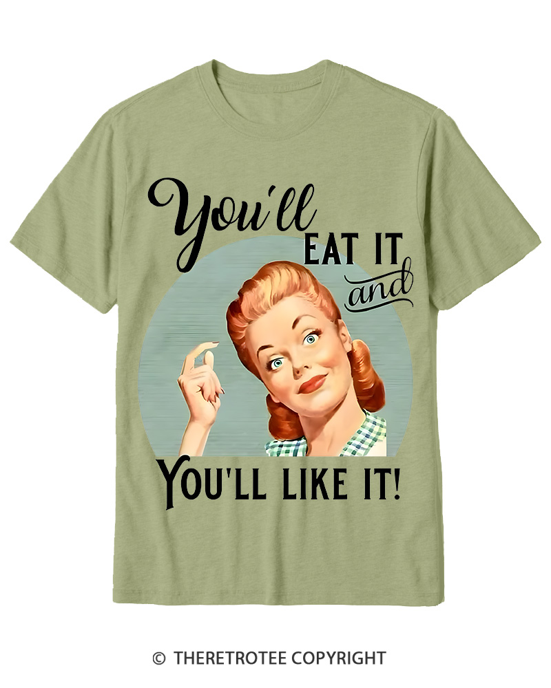 TheRetroTee You'll Like It 1950s Cotton T-Shirt