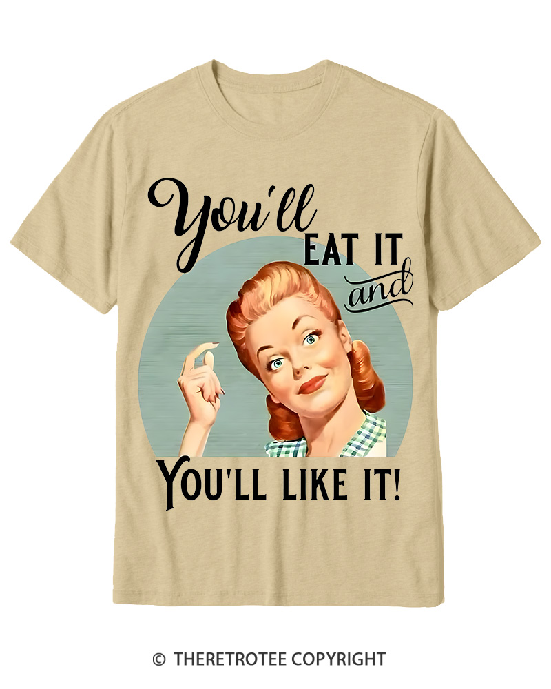 TheRetroTee You'll Like It 1950s Cotton T-Shirt