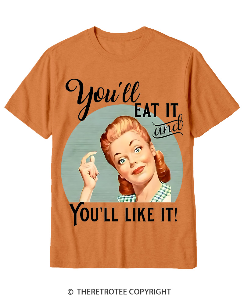 TheRetroTee You'll Like It 1950s Cotton T-Shirt