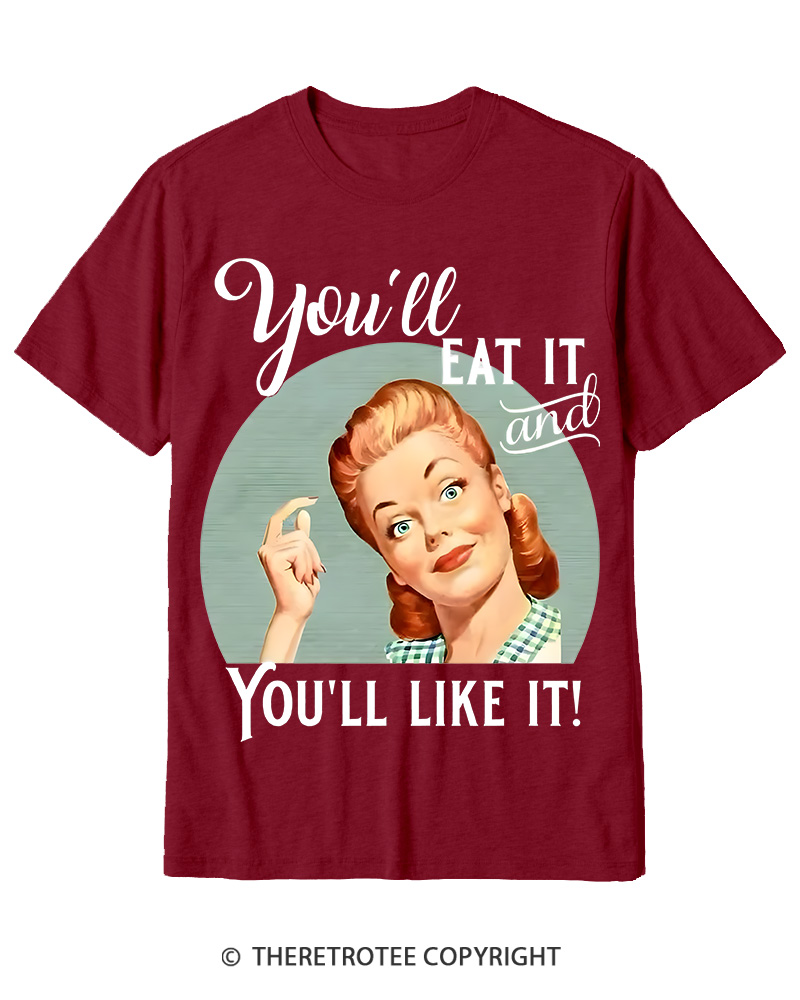 TheRetroTee You'll Like It 1950s Cotton T-Shirt