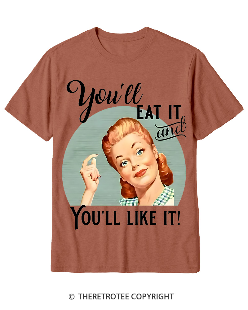 TheRetroTee You'll Like It 1950s Cotton T-Shirt