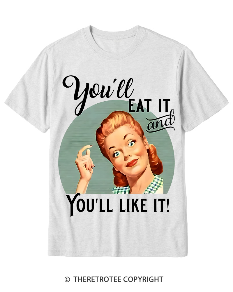 TheRetroTee You'll Like It 1950s Cotton T-Shirt