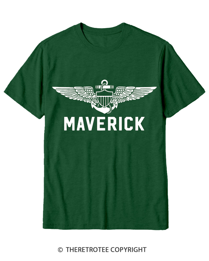 TheRetroTee 1980s Pilot Inspired Cotton T-Shirt