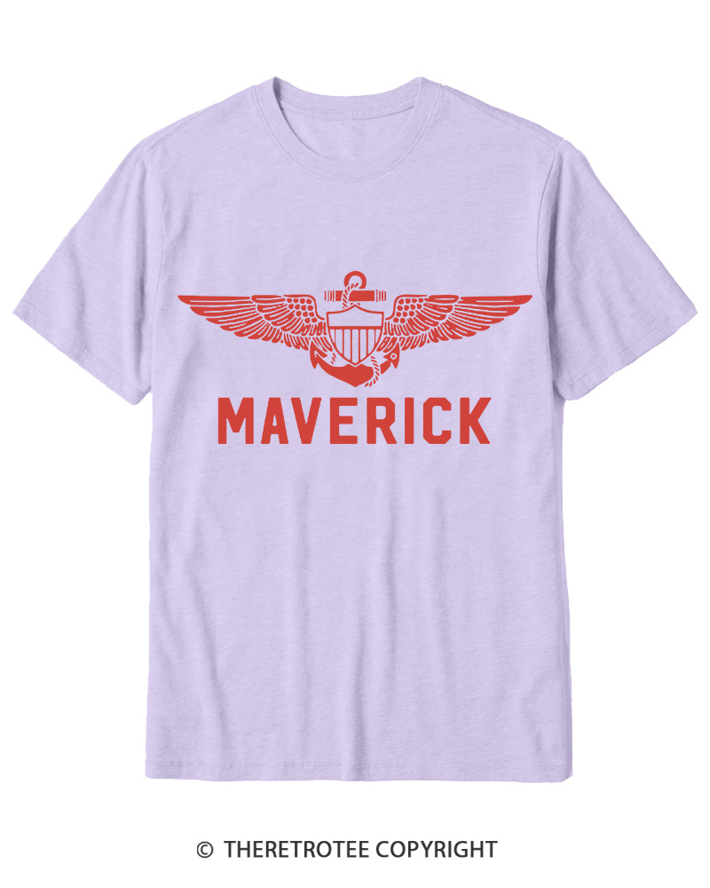 TheRetroTee 1980s Pilot Inspired Cotton T-Shirt