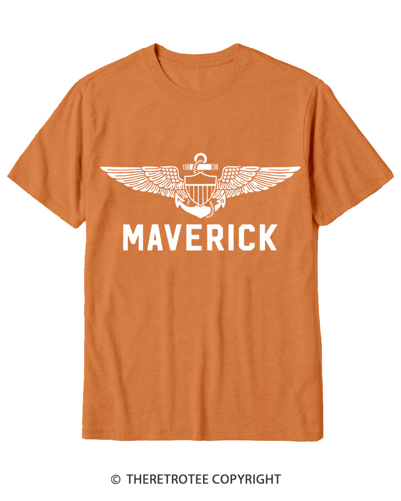 TheRetroTee 1980s Pilot Inspired Cotton T-Shirt