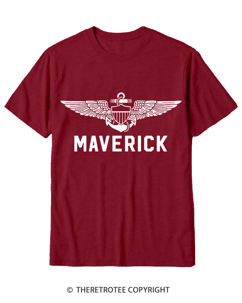 TheRetroTee 1980s Pilot Inspired Cotton T-Shirt