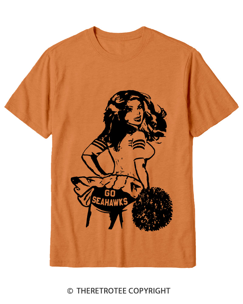 TheRetroTee Go Sea Team 1980s Cotton T-Shirt