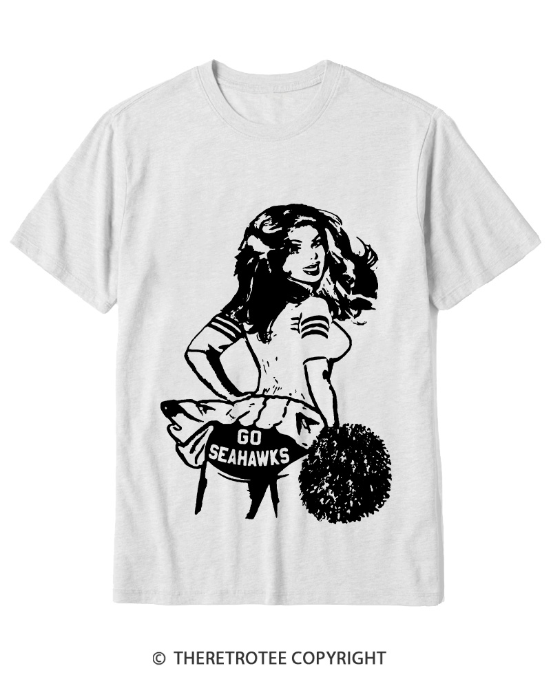 TheRetroTee Go Sea Team 1980s Cotton T-Shirt