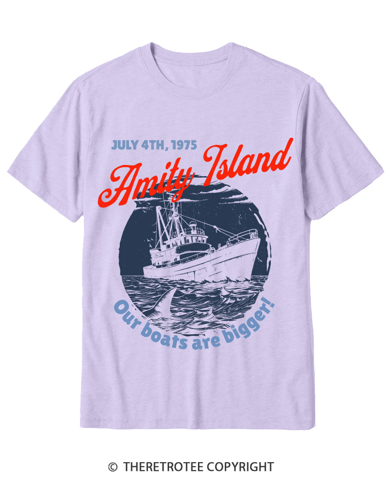 TheRetroTee Seaside Harbor 1970s Cotton T-Shirt