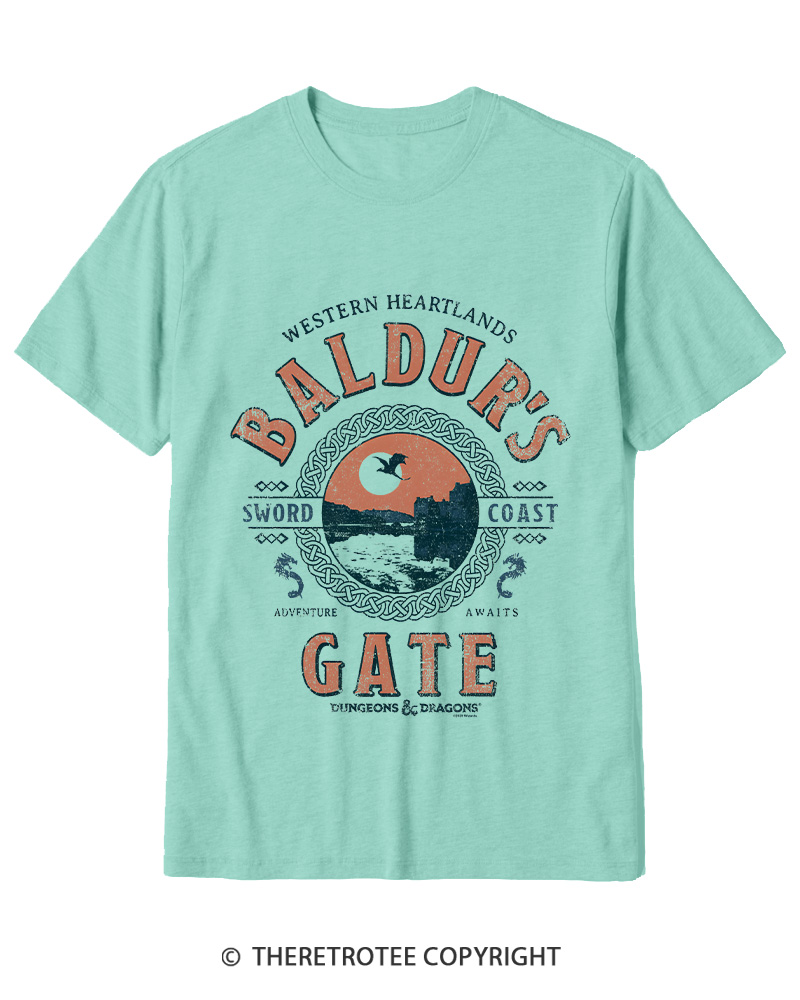 TheRetroTee Baldur's Gate Cotton T-Shirt