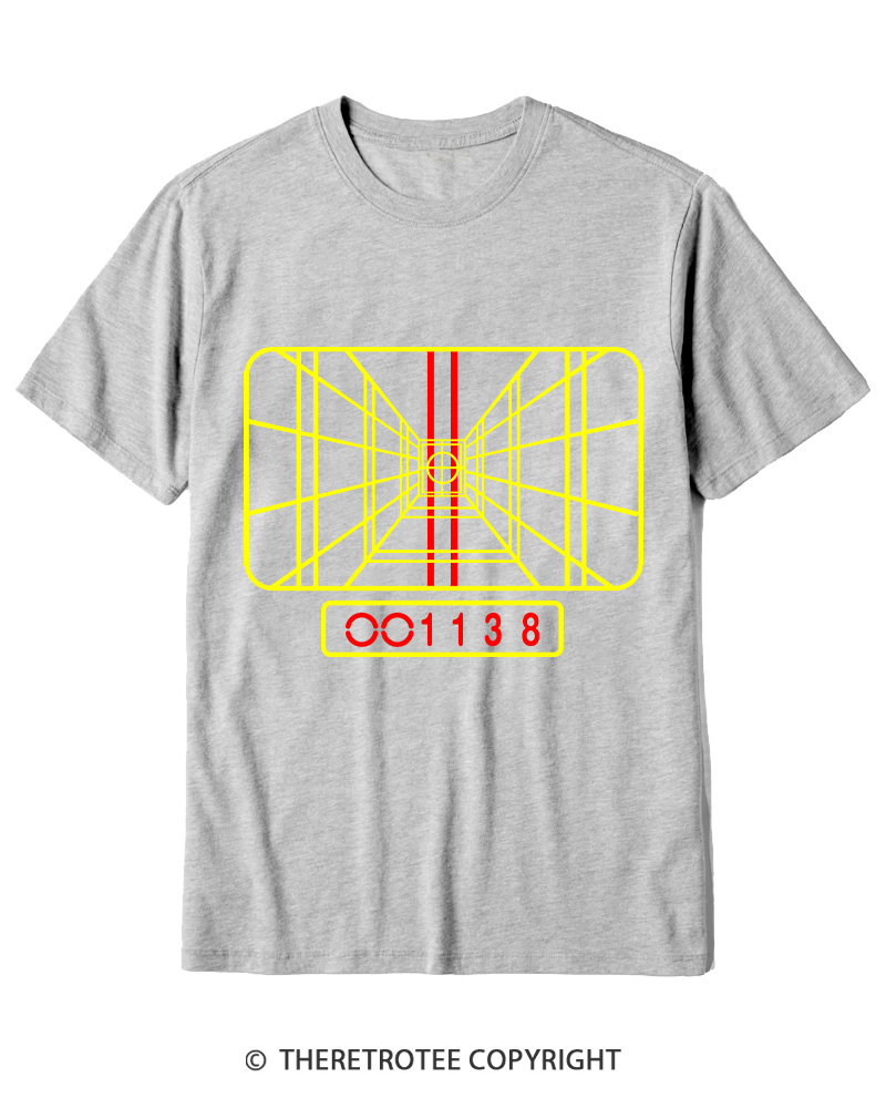 TheRetroTee Stay On Target 1980s Cotton T-Shirt