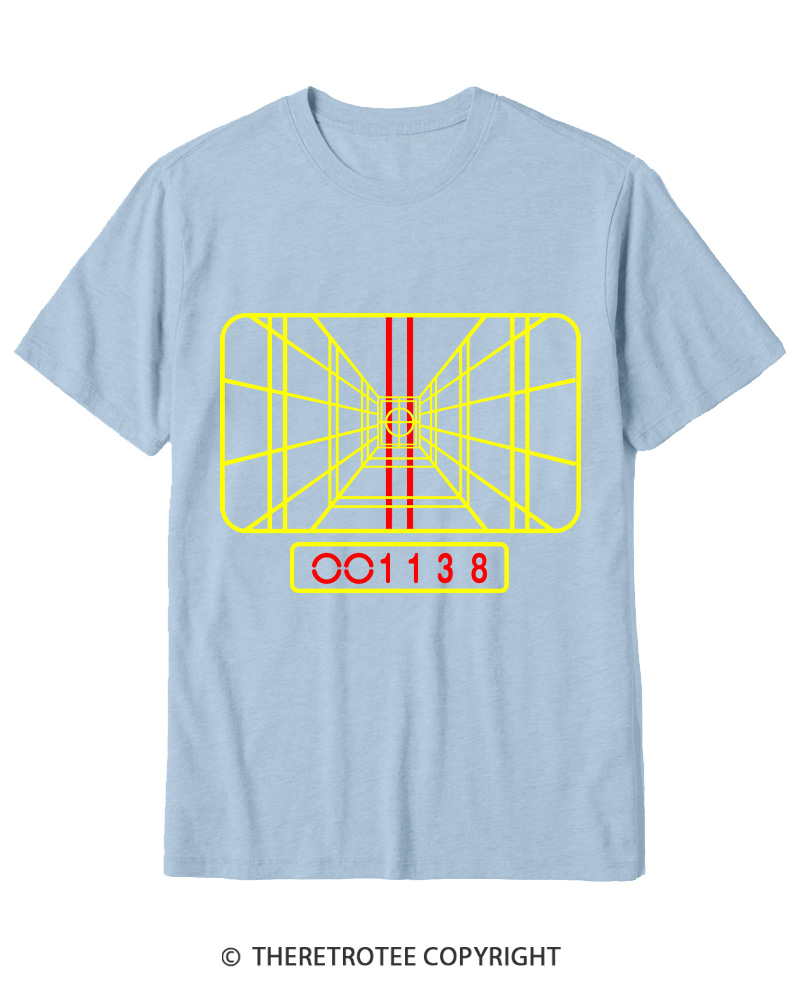 TheRetroTee Stay On Target 1980s Cotton T-Shirt
