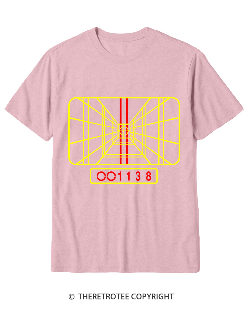 TheRetroTee Stay On Target 1980s Cotton T-Shirt
