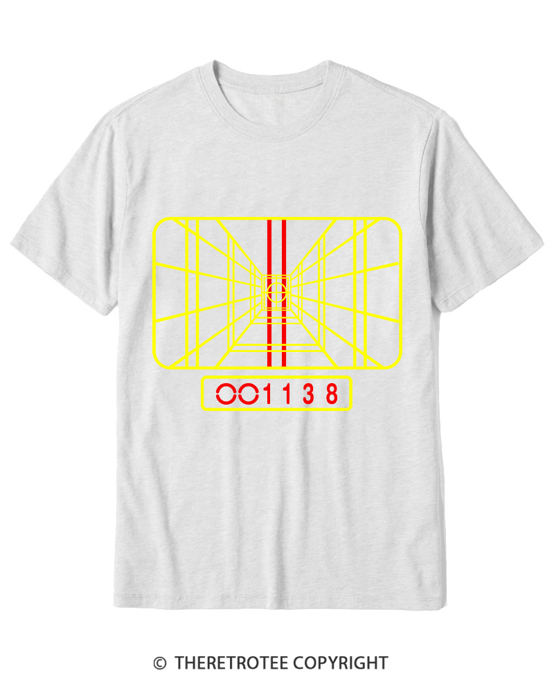 TheRetroTee Stay On Target 1980s Cotton T-Shirt