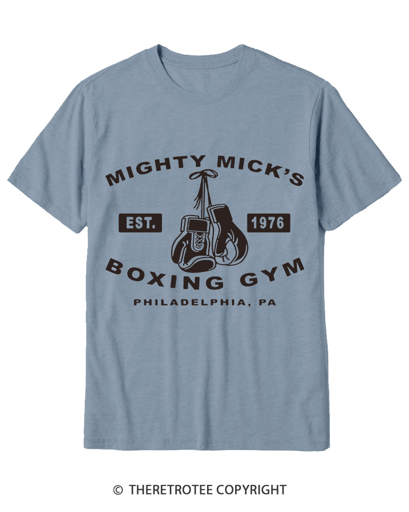 TheRetroTee Boxing Gym 1970s Cotton T-Shirt